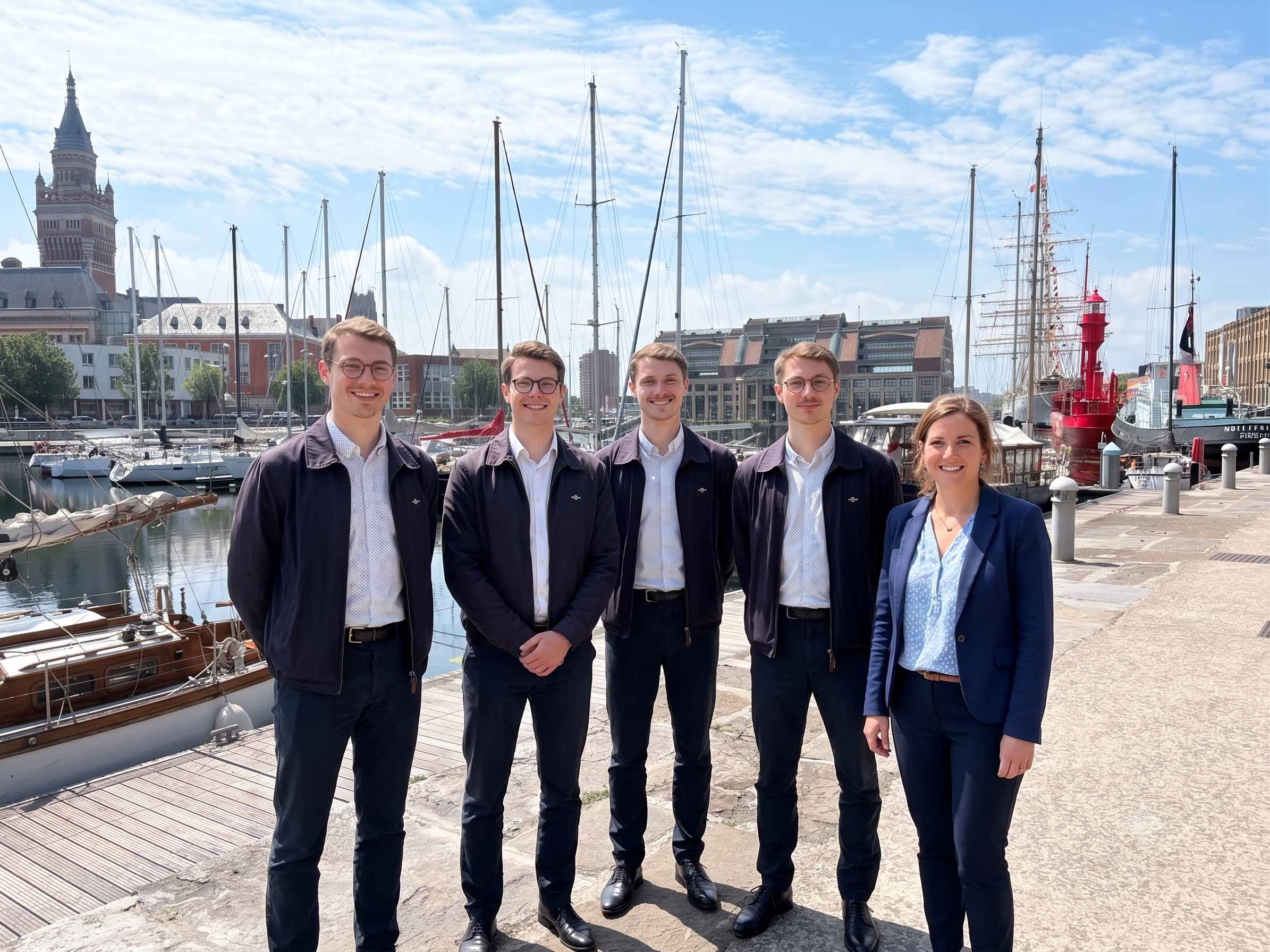 L'équipe d'experts comptables Cogeflandre à Dunkerque